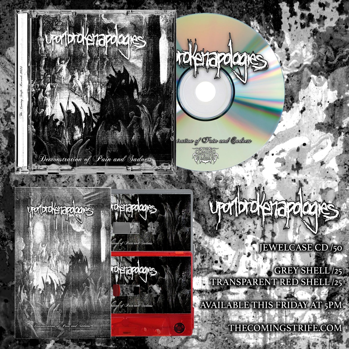 Upon Broken Apologies - Demonstration of Pain and Sadness