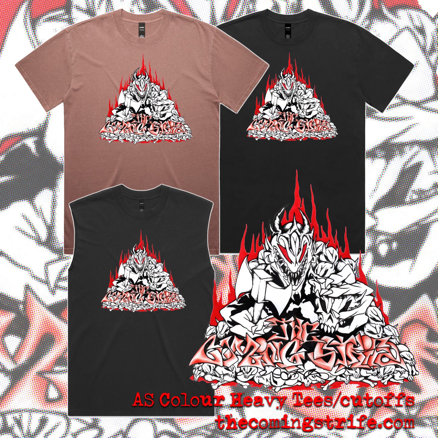 TCS Demon tee / cutoff